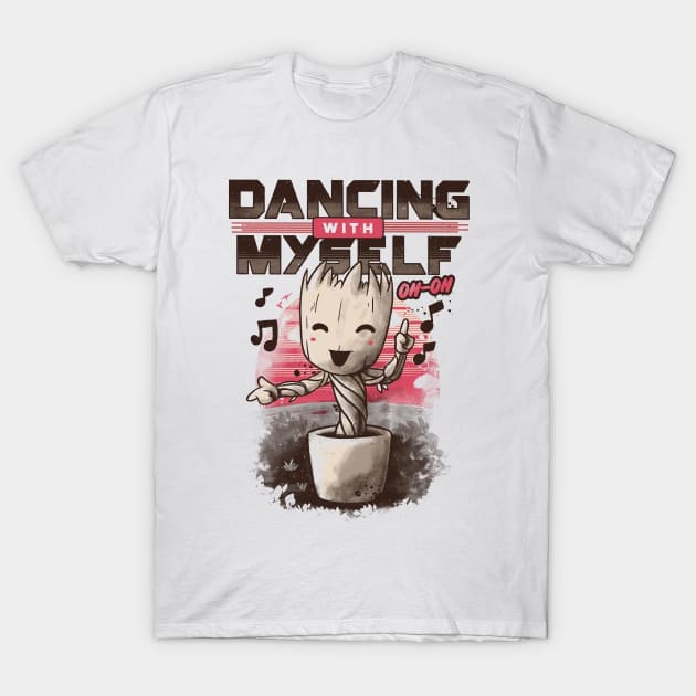 Dancing With Myself T-Shirt by eduely